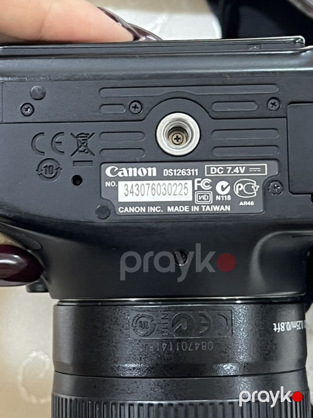 Canon EOS 600D Dslr fotoaparat + 18-55mm obyektiv dəsti - Korpus — Fotoaparat, Bakı (9)