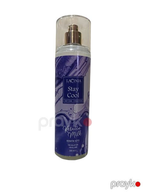 Saçlar üçün sprey Lacinia Keratin Milk 200 ml — Bakı