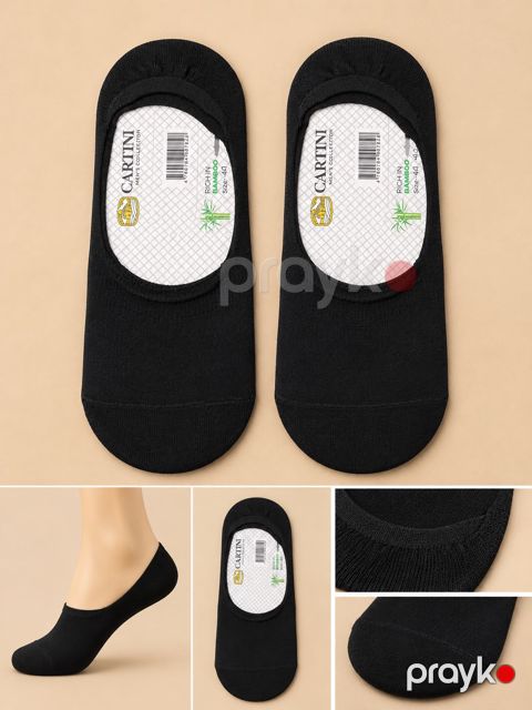 Kişi qısa corabları 88111, qara, bambuk, ölçü 41-44 — Bakı