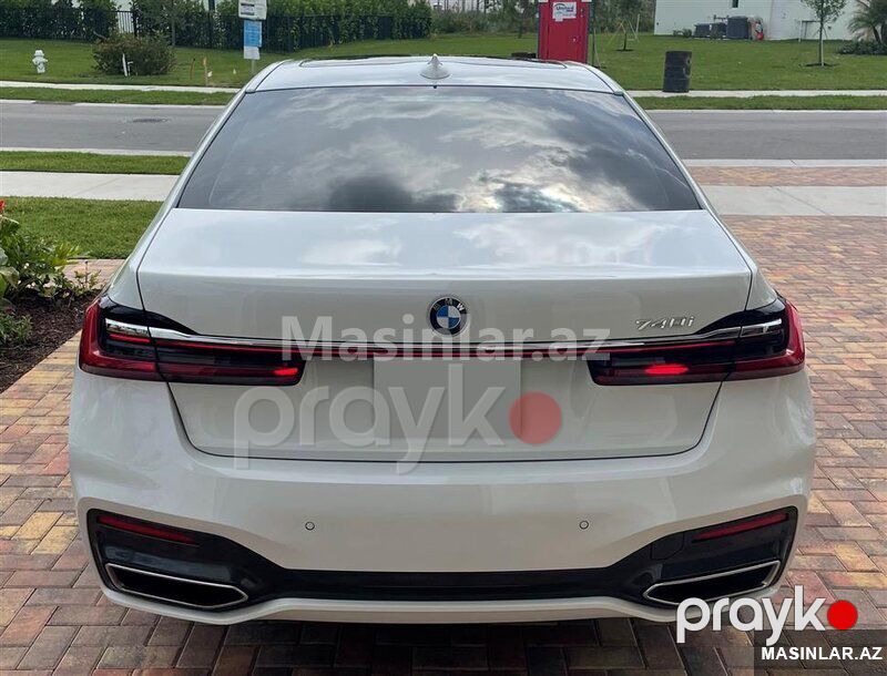 Bmw 760, 2022 il — Minik avtomobili icarəsi, Bakı (3)