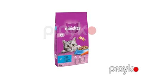 Quru yem Whiskas yetkin pişiklər üçün, toyuq və balıq əti ilə 1 kq — Bakı