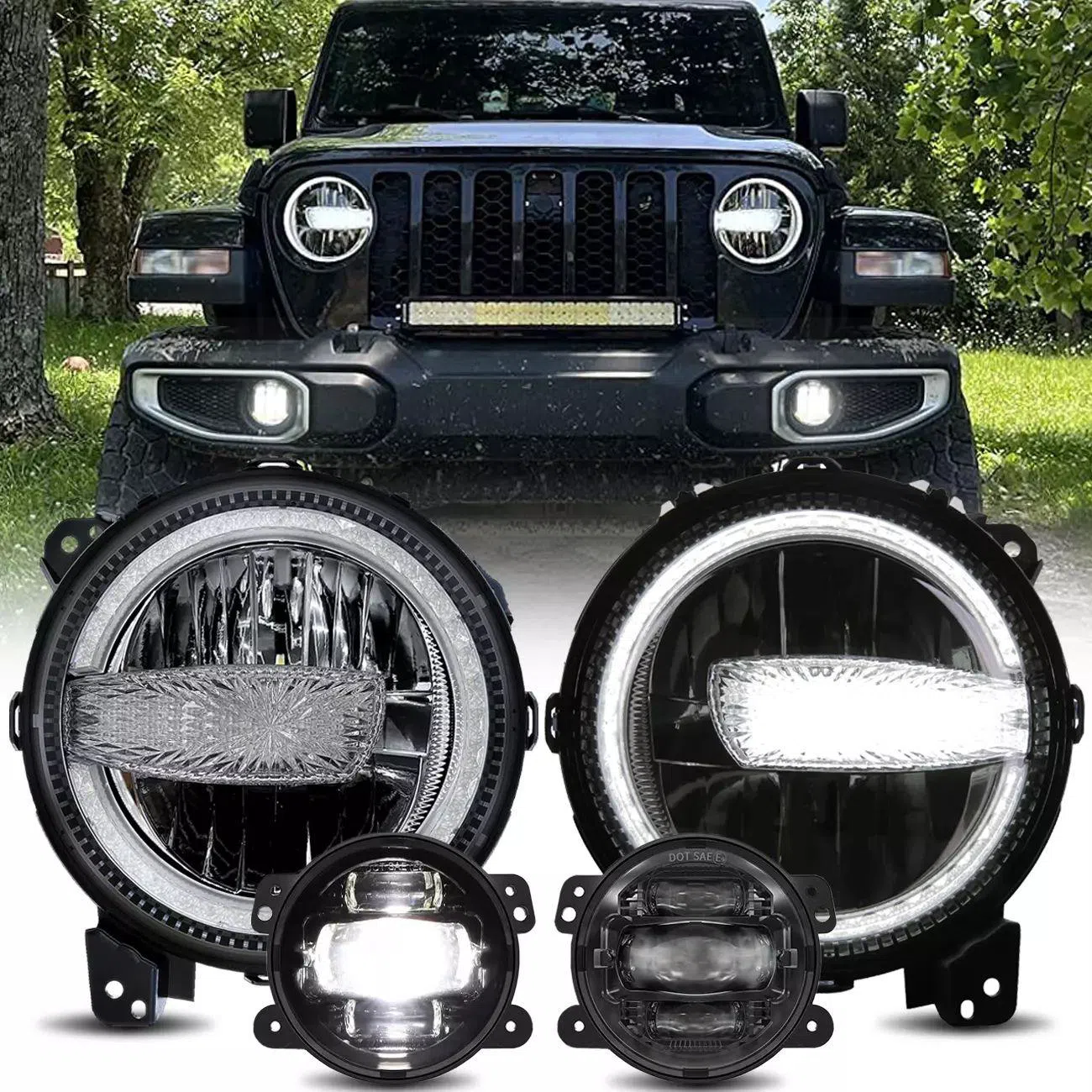 Jeep Wrangler avtomobil farası — Bakı