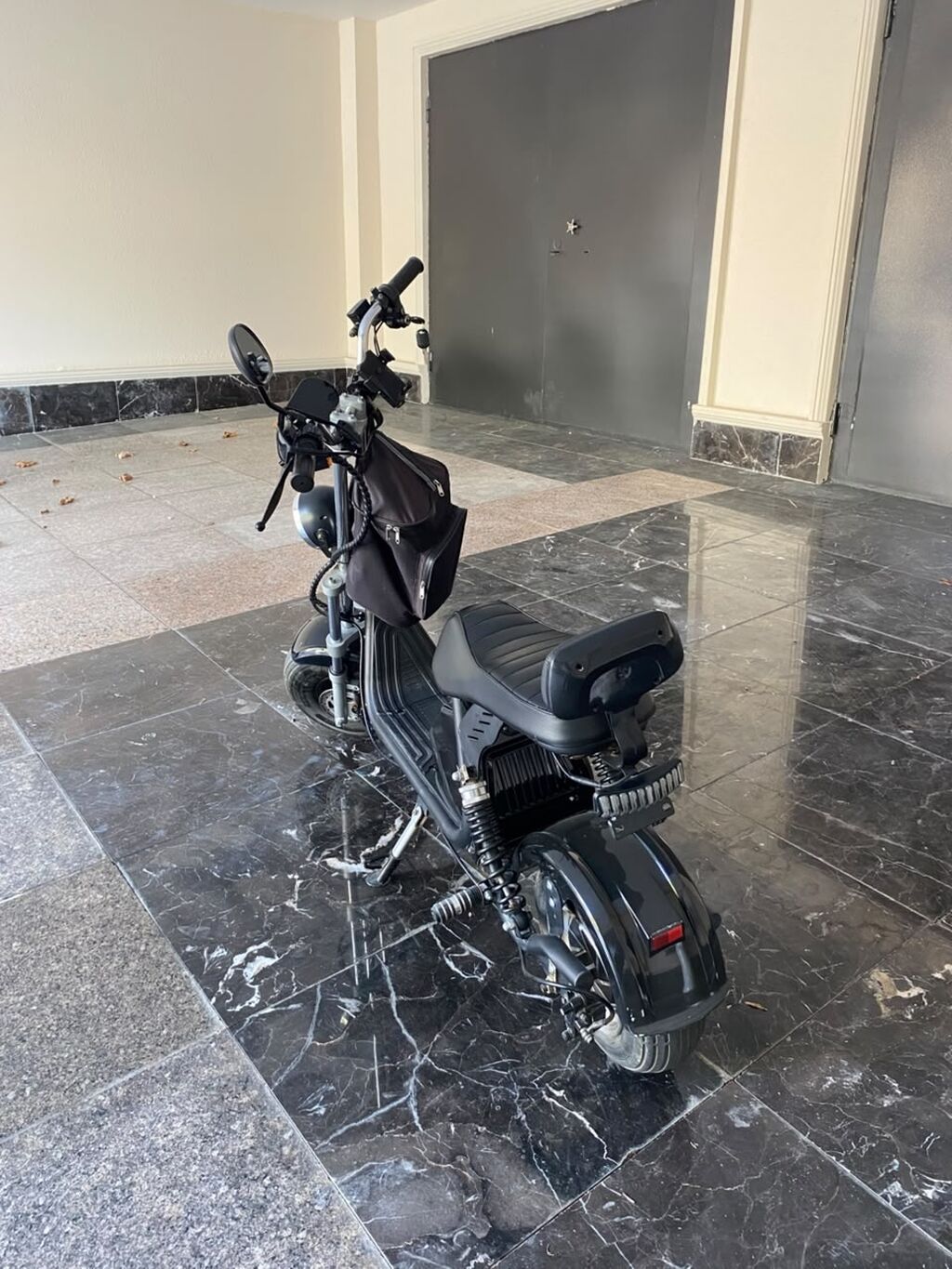 Elektrik skuter – citycoco tipli fat-tired kruizer - Güclü elektrik — Mopedlər və skuterlər, Novxanı (3)