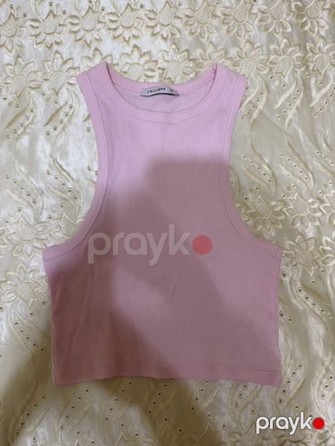 Brend: Calliope Model: qolsuz qısa top Ölçü: XS Rəng: açıq çəhrayı — Bakı