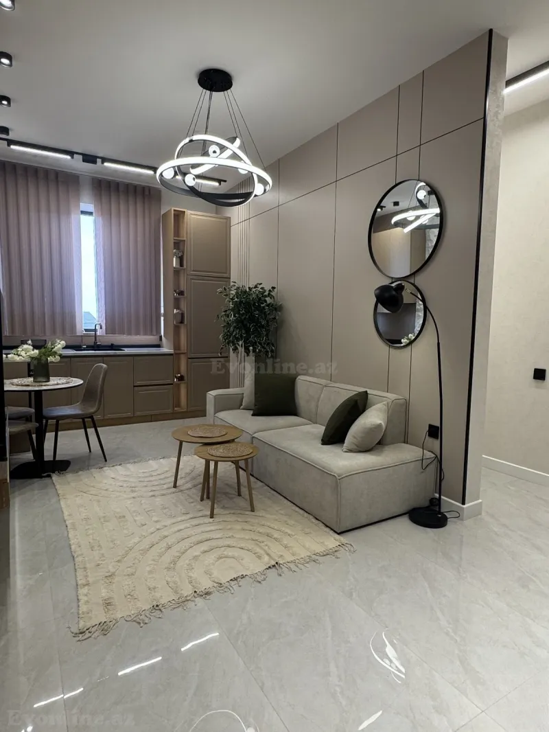 Satılır 2 otaqlı Mənzil Yeni tikili 52 m² Bakı, Nərimanov r., Koroğlu m — Mənzil, Bakı (3)