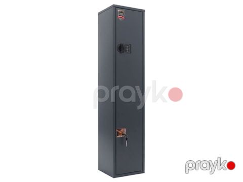 Silah seyfi Aıko Чирок 1328, elektron kodlu/açarlı, boz — Bakı