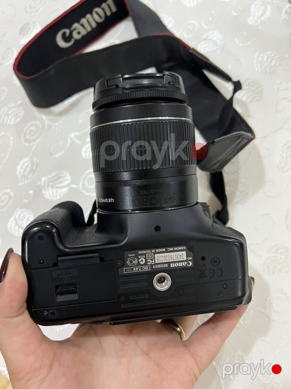 Canon EOS 600D Dslr fotoaparat + 18-55mm obyektiv dəsti - Korpus — Fotoaparat, Bakı (3)