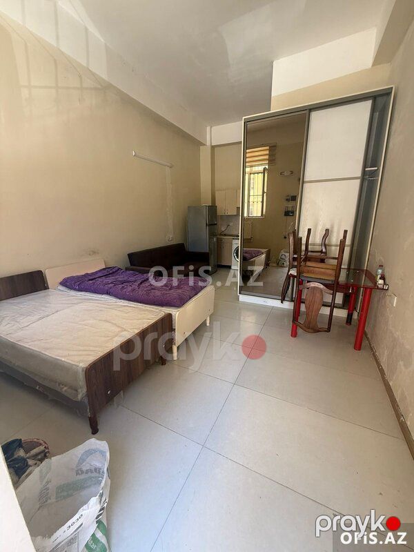 Yeni tikili Kirayə Verilir Yasamal r., İnşaatçılar m., 1 otaq, 35 m² — Mənzil, Bakı (2)