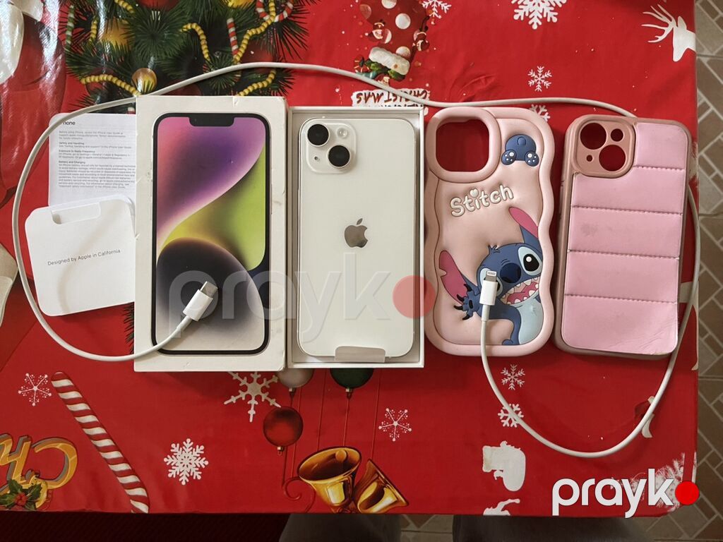 IPhone 14, 128 GB, Ağ, Zəmanət, Simsiz şarj, Face ID — Apple iPhone, Digah (2)