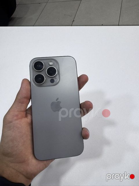 IPhone 15 Pro, 128 GB, Space Gray, Face ID — Bakı