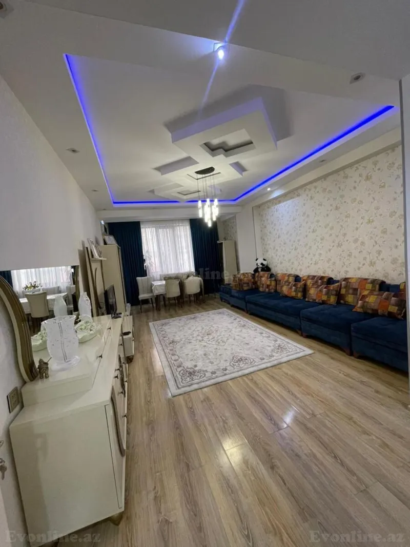 Satılır 2 otaqlı Mənzil Yeni tikili 80 m² Bakı, Xətai r., Əhmədli m — Mənzil, Bakı (2)