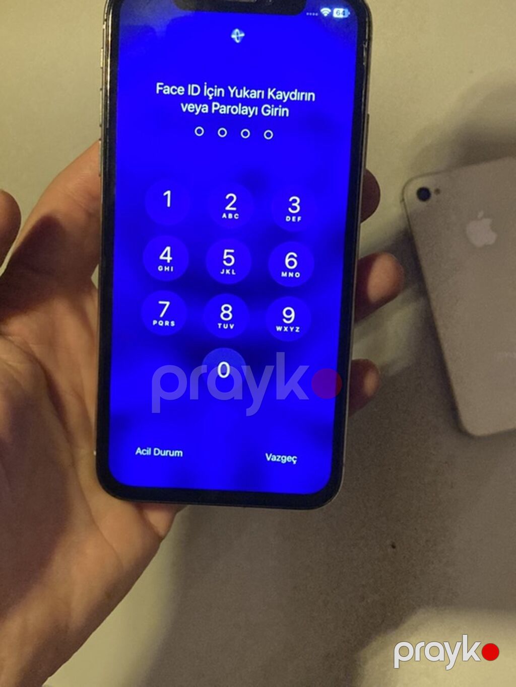 IPhone X, 64 GB, Gümüşü, Face ID — Apple iPhone, Bakı (4)