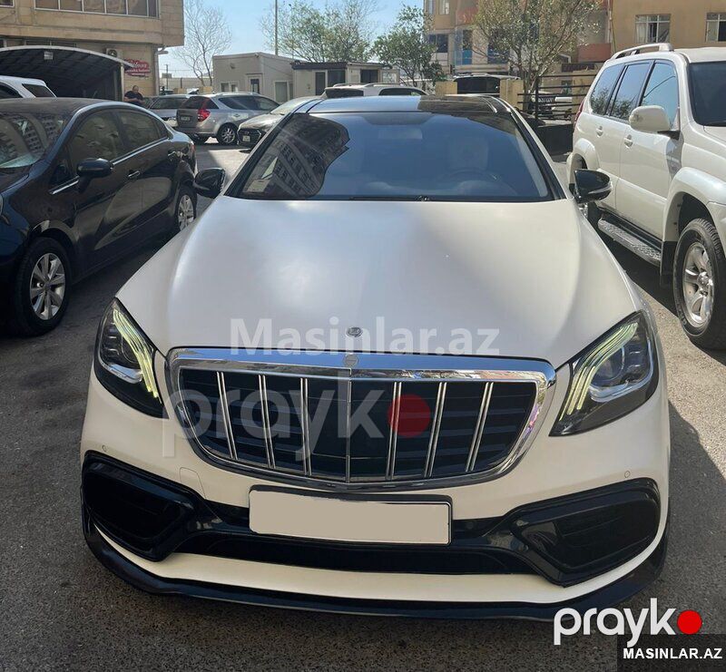 Mercedes S class 2020, 2020 il — Minik avtomobili icarəsi, Bakı (2)