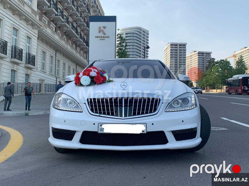 Mercedes s class, 2011 il — Minik avtomobili icarəsi, Bakı (3)
