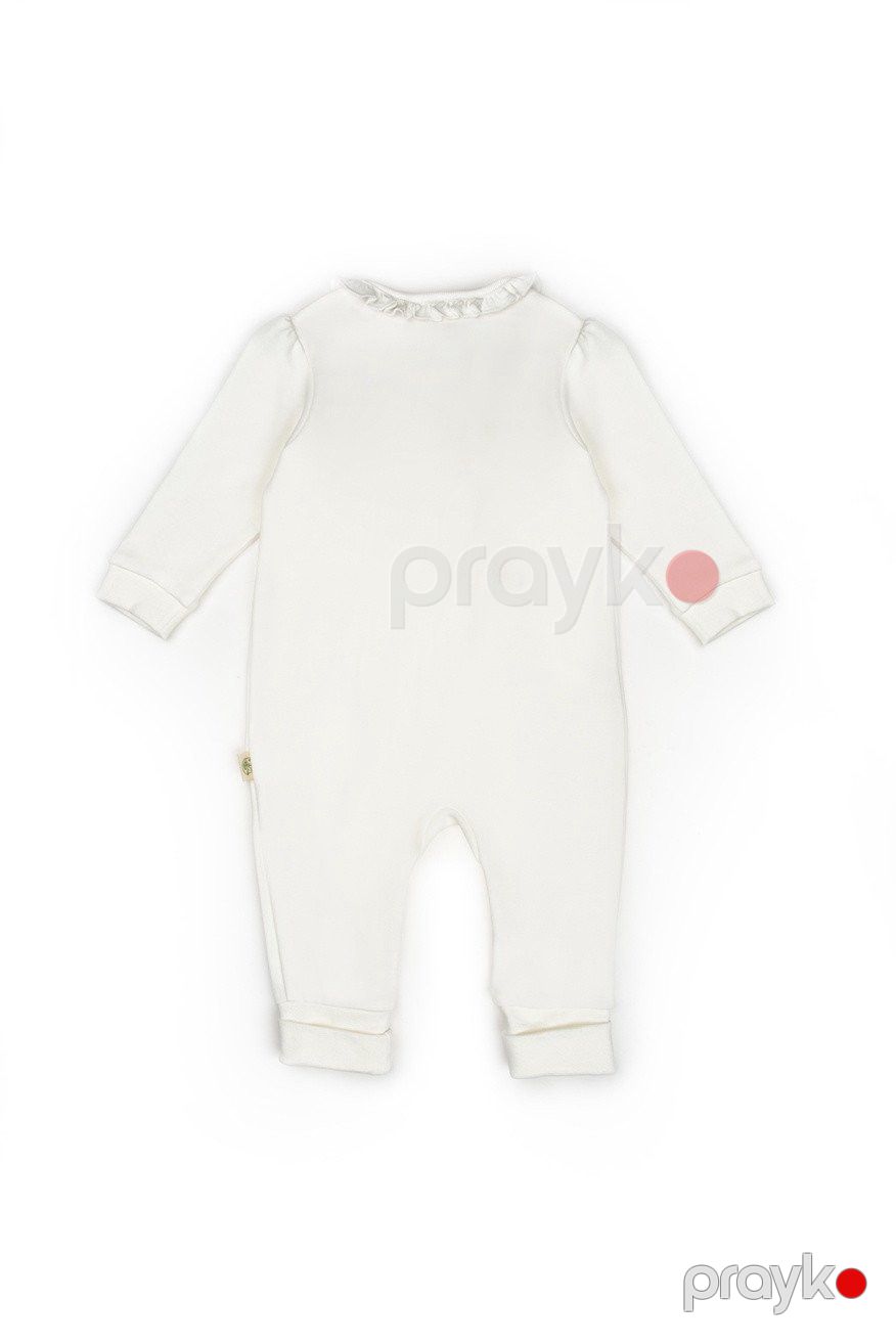 Yenidoğulanlar üçün körpə tulumu Babycosy, qızlar üçün, 9-12 ay, ekru-qəhvəyi, %100 orqanik pambıq - 8683529324165 — Mallar, Bakı (2)