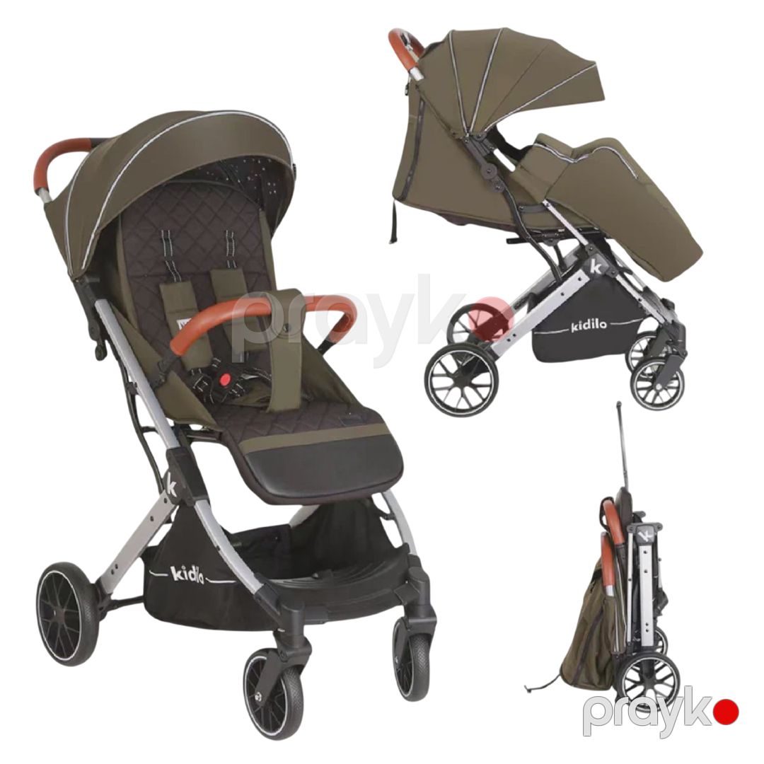 Uşaq arabası Kidilo K12F, xaki — Mallar, Bakı