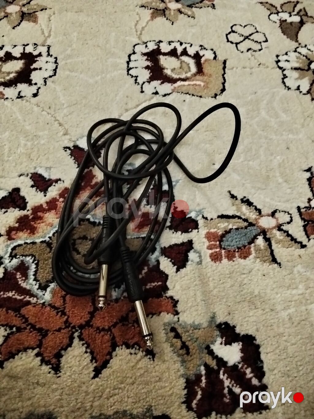 1/4" TS (mono) gitara/kabel - Hər iki ucunda 6.35 mm jack (TS) fiş — Aksesuarlar, Bakı (2)