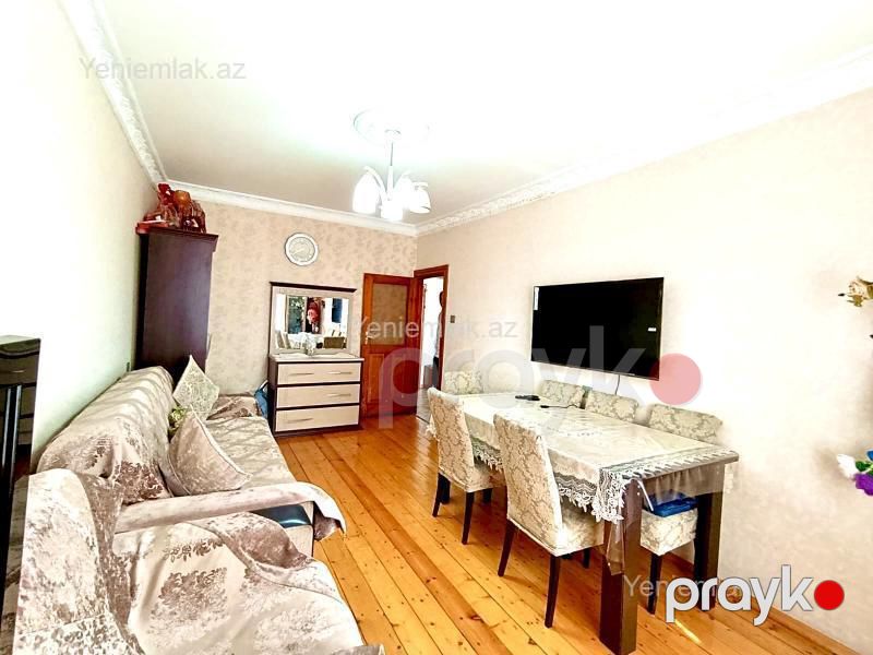Satılır 3 otaqlı Bina evi menzil (Köhnə tikili), 80 m², Nizami rayonu — Mənzil, Bakı (4)