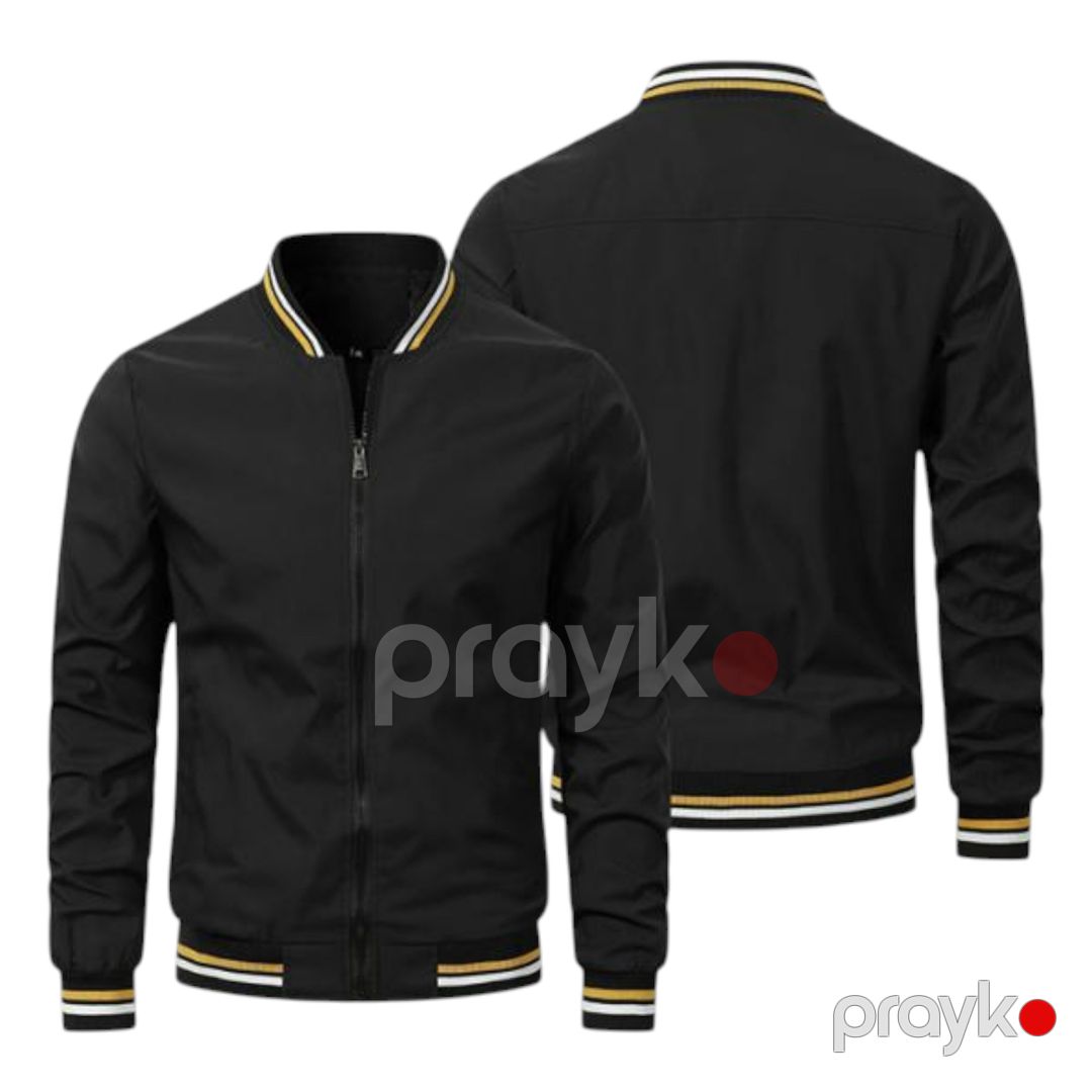 Kişilər üçün gödəkçə EB_1195, qara, parça, ölçü 3XL — Mallar, Bakı (2)