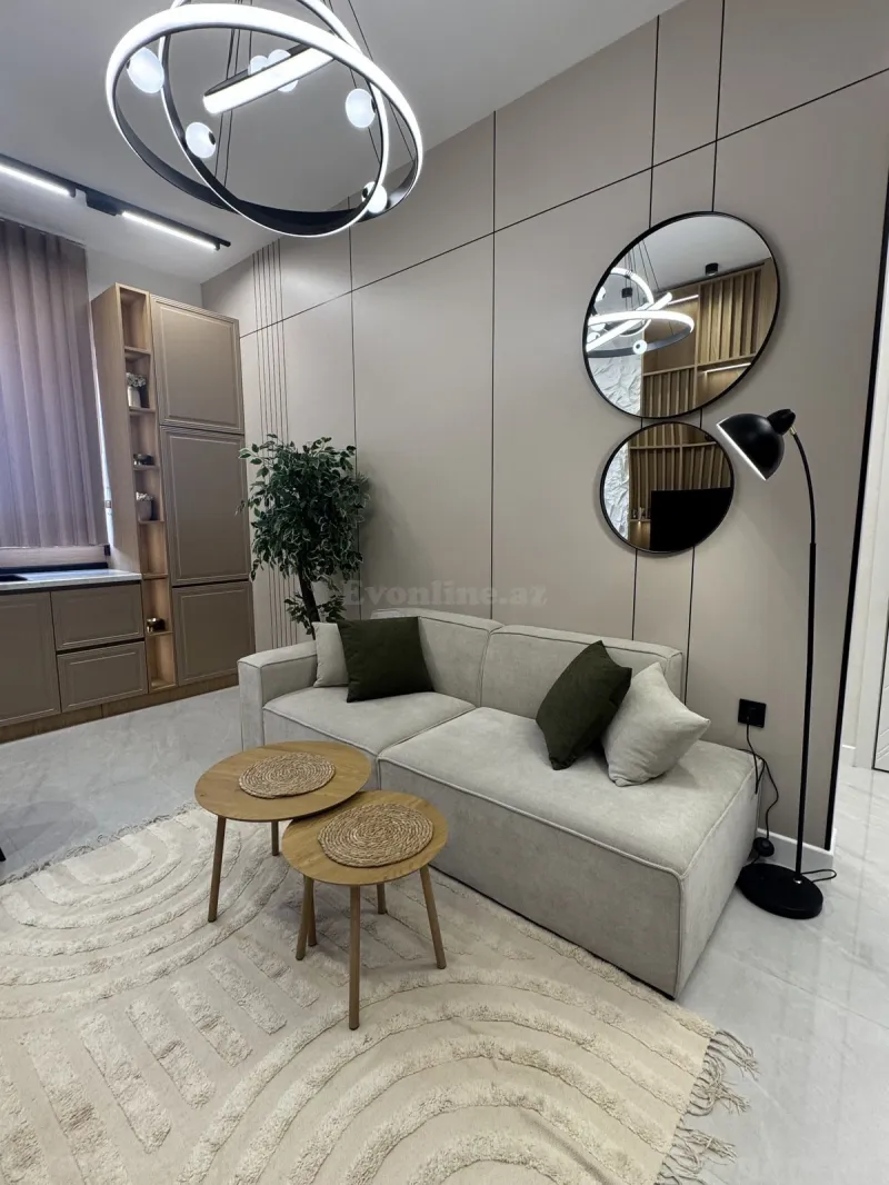 Satılır 2 otaqlı Mənzil Yeni tikili 52 m² Bakı, Nərimanov r., Koroğlu m — Mənzil, Bakı (6)