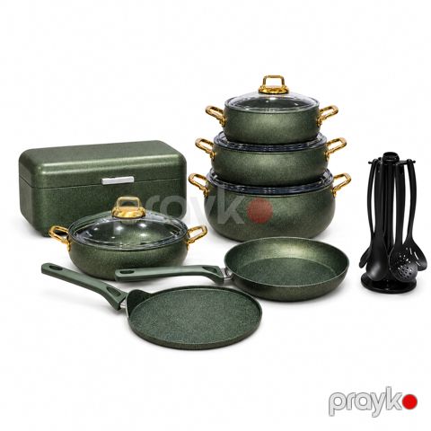 Qazan dəsti qranit 20 sm 24 sm 28 sm — Bakı