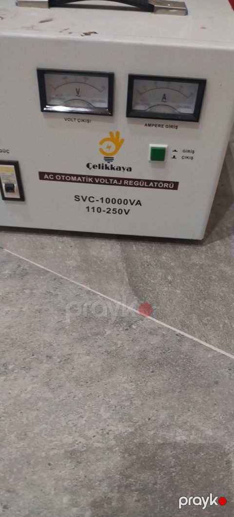 Çelikkaya AC Avtomatik Gərginlik Tənzimləyicisi (Stabilizator) Model — Bakı