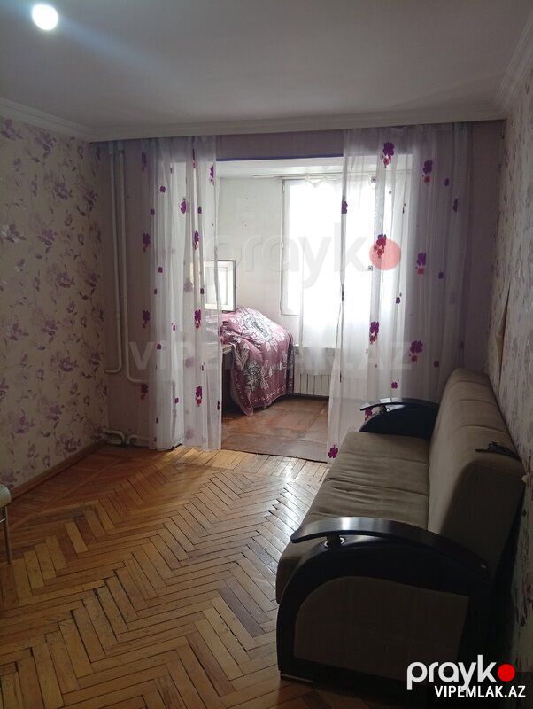 Yasamal rayonunda 1 otaqlı Köhnə tikili Kirayə verilir, 35 m² — Mənzil, Bakı (7)