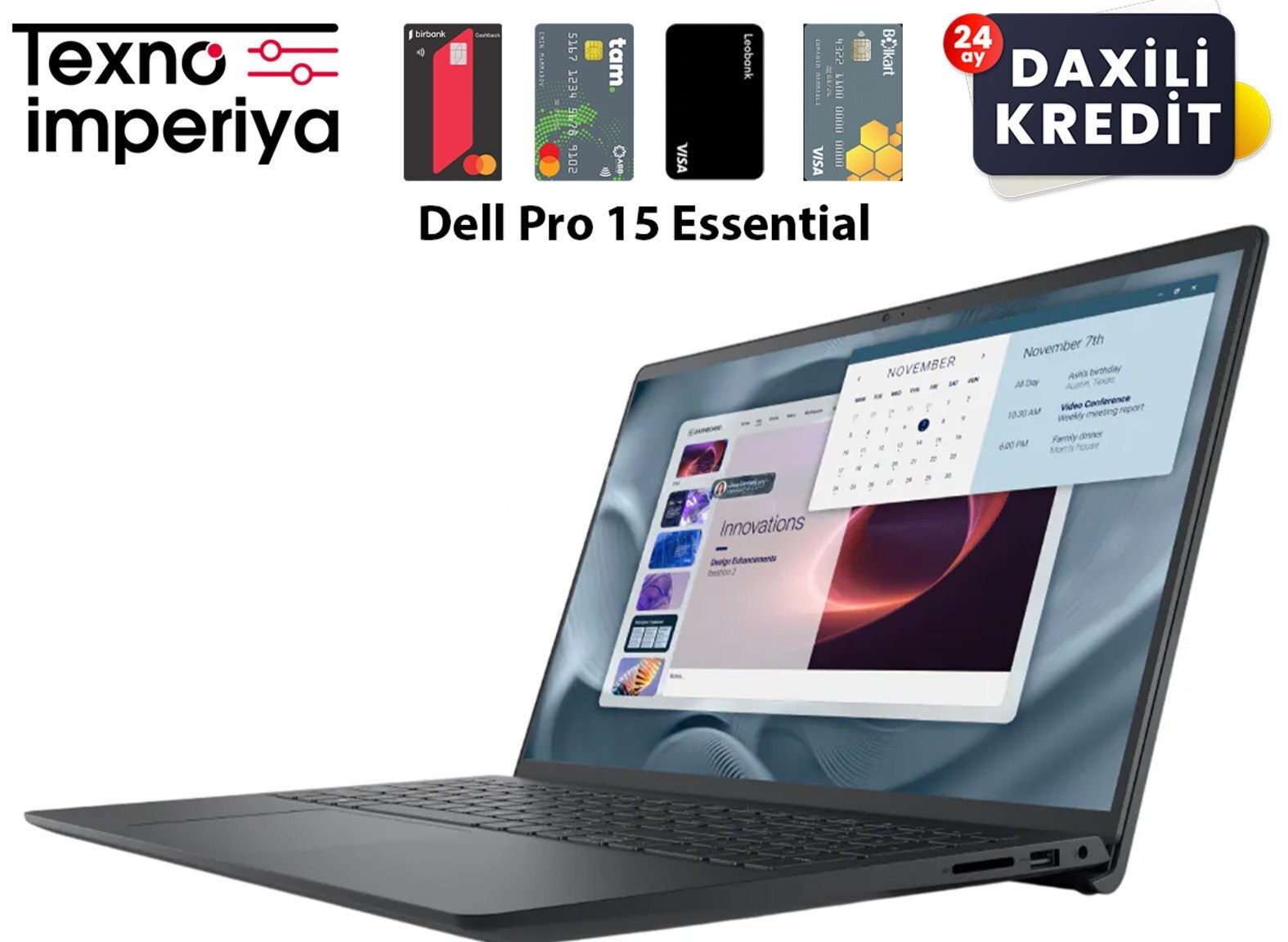 Dell notbuk — Noutbuklar, Bakı (2)