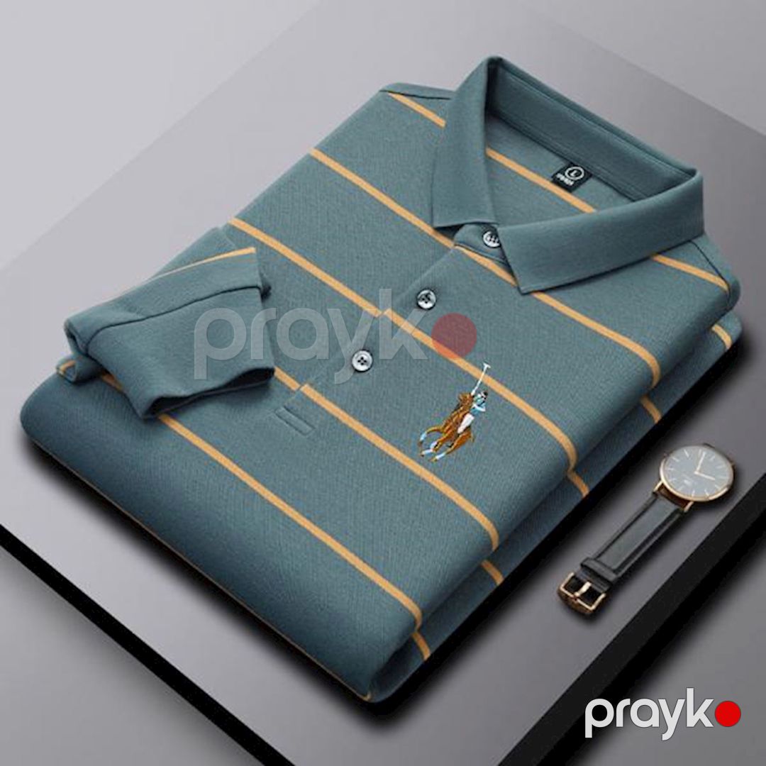 Kişilər üçün polo EB 792, yaşıl, pambıq, ölçü 3XL — Mallar, Bakı (3)