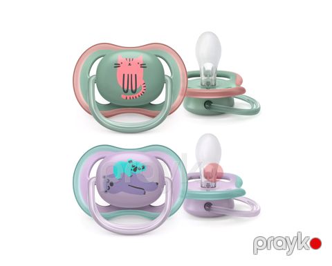 Əmzik dəsti Philips Avent Soothie Ultra Air SCF085/18, 6-18 ay, 2 əd — Bakı