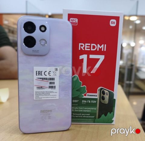 Redmi 17 8/256 540AZN ədv var NFC var qiymətlər nəğd satış — Bakı