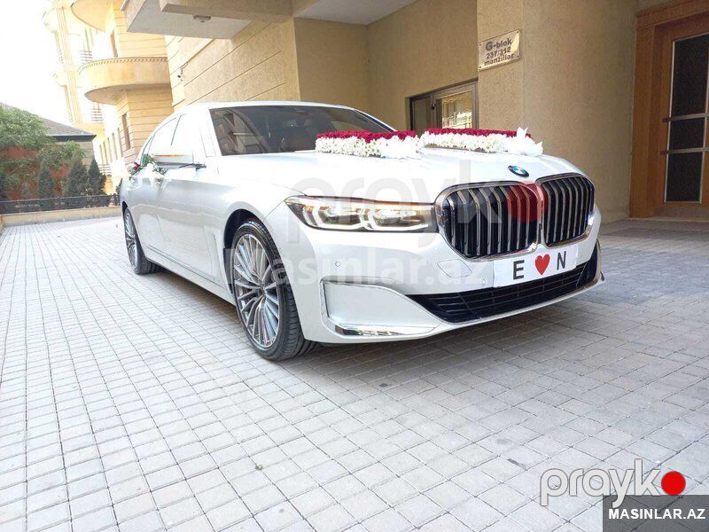 Bmw 760, 2022 il — Minik avtomobili icarəsi, Bakı (2)