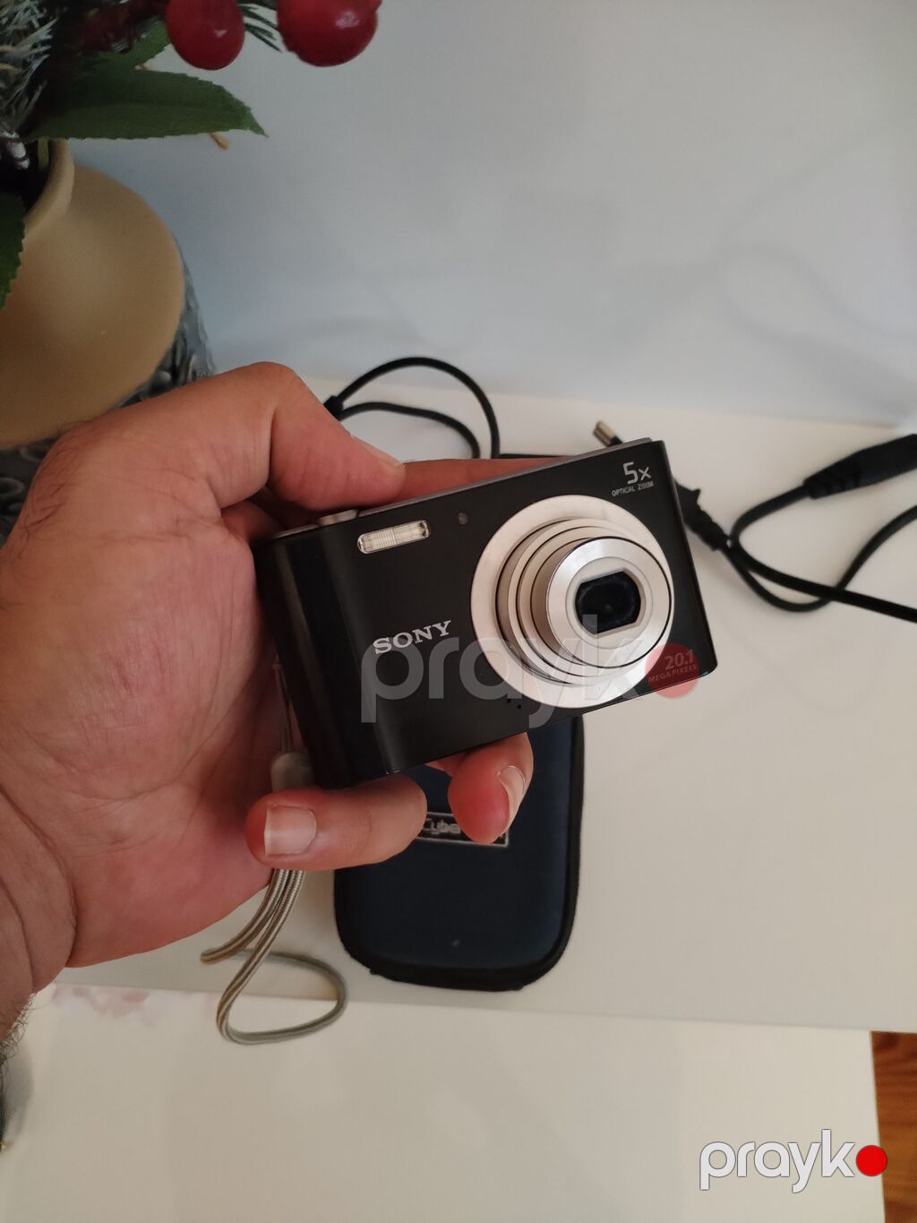 Sony Cyber-shot Dsc W800 20.1 megapixel reqemsal fotoaparat tam islek — Fotoaparat, Bakı (5)
