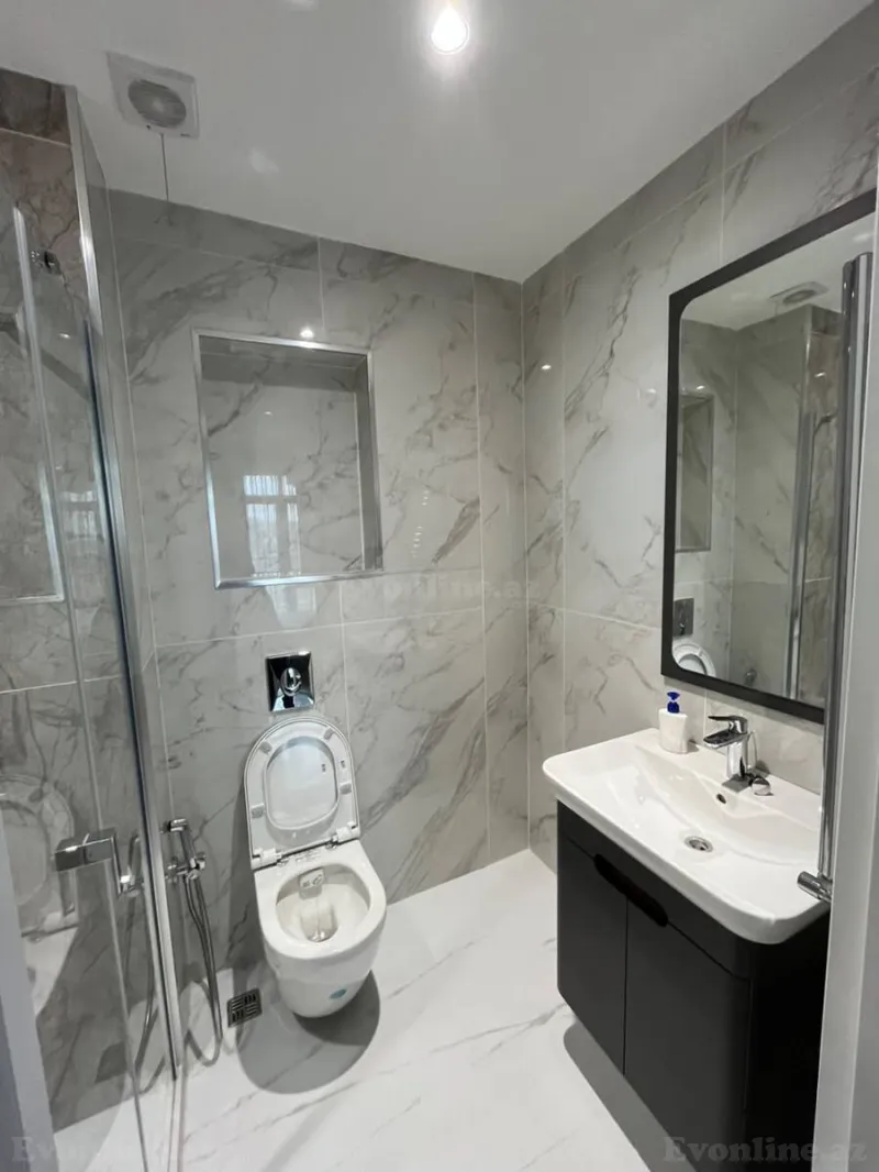 Kirayə verilir 2 otaqlı Mənzil Yeni tikili 48 m² Bakı, Yasamal r — Mənzil, Bakı (6)