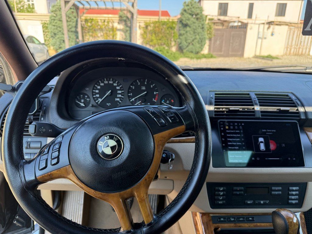 BMW X5, 4.4 L, 2002 il, 382 477 km — Avtomobillər, Bakı (7)