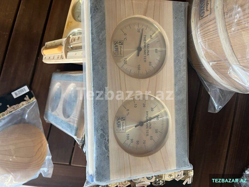 Sauna termohigrometr sauna aksesuarları — Tikinti xidmətləri, Bakı (4)