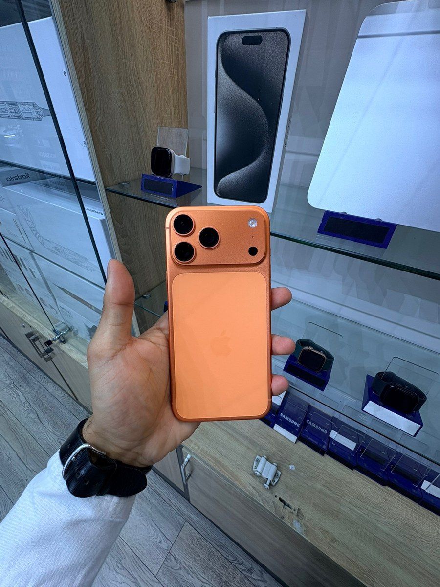 Apple iPhone 17 Pro Max Cosmic Orange 512GB/12GB — Smartfonlar, Bakı