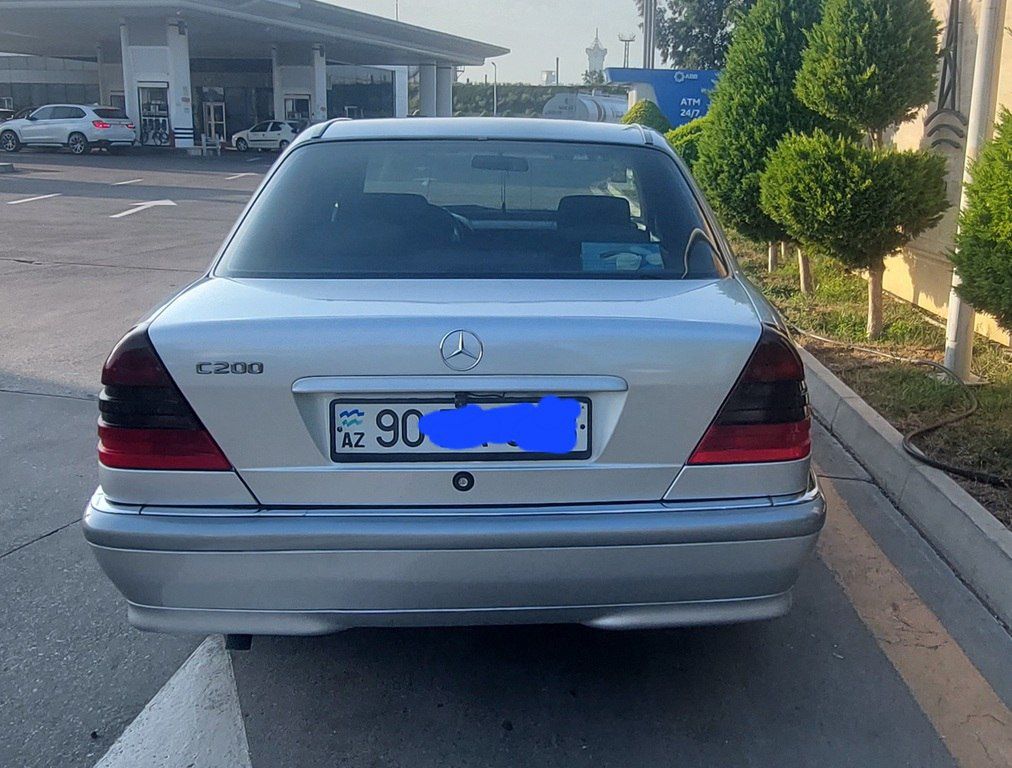 Mercedes C 180, 1.8 L, 1999 il, 418 126 km — Avtomobillər, Bakı (2)