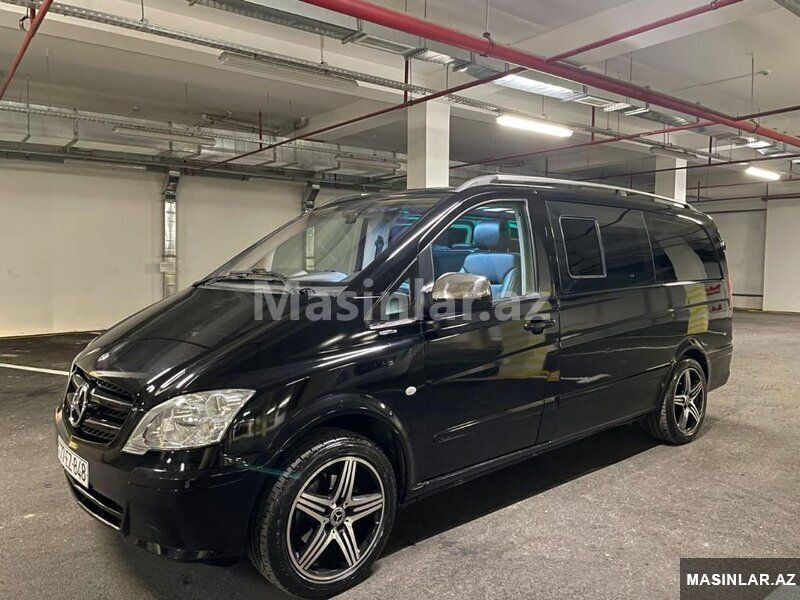 Mercedes Viano, 2014 il — Minik avtomobili icarəsi, Bakı (2)