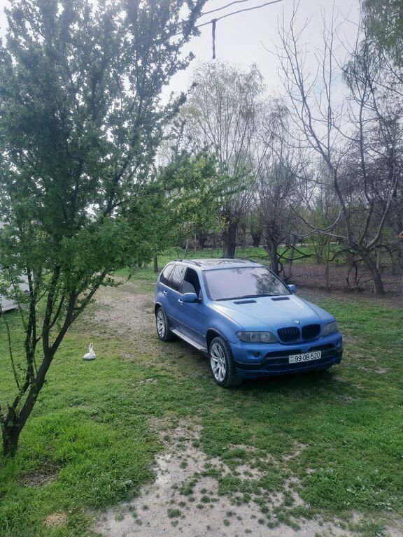 BMW X5, 4.6 L, 2002 il, 360 000 km — Avtomobillər, Bakı (8)