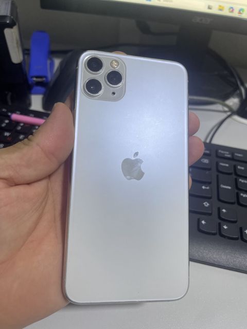 IPhone 11 Pro Max, 256 GB, White Titanium, Face ID — Lənkəran