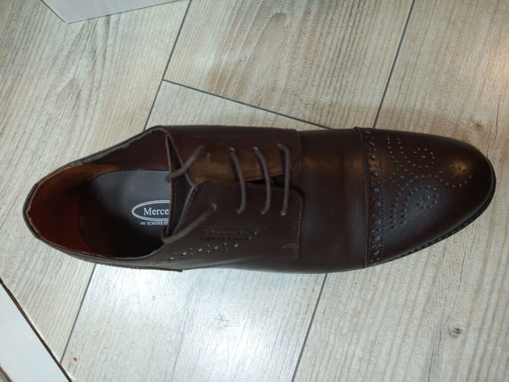 Kişi klassik dəri ayaqqabı – Mercedo Schuhe Türkiyədə tikilib — Ayakkabılar, Bakı (5)