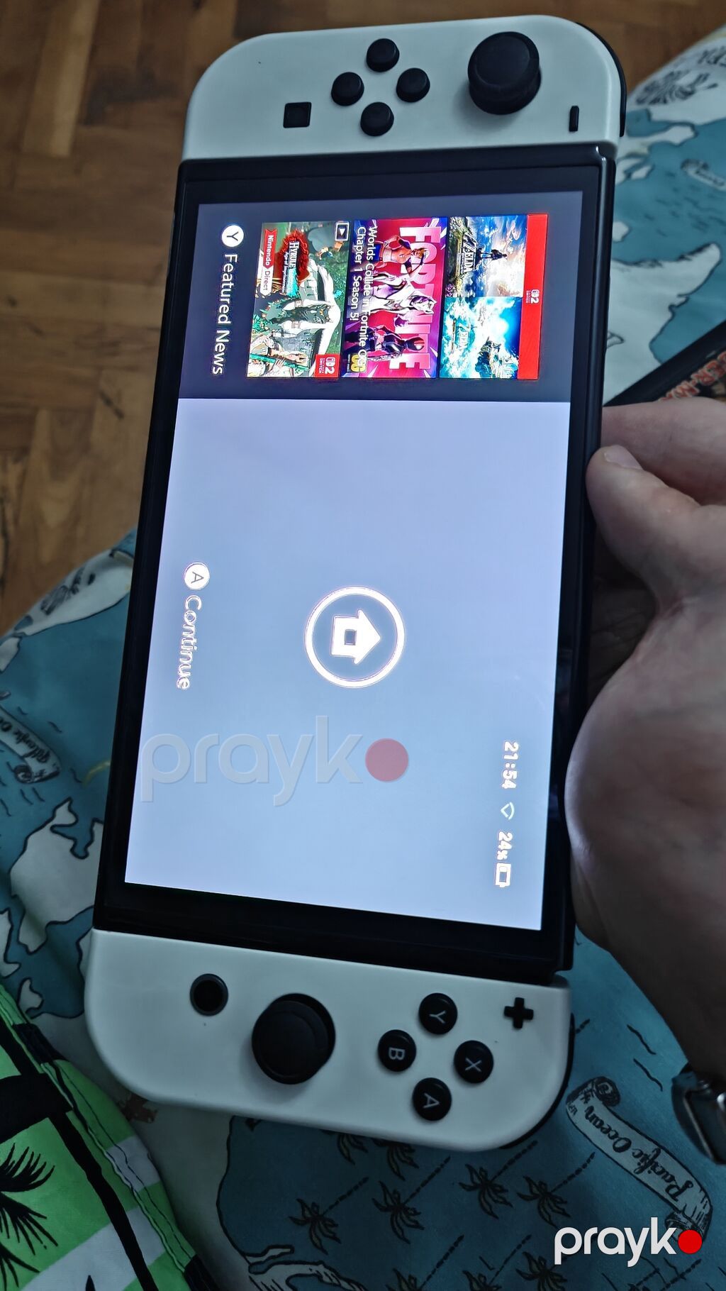 ÇOX Tecılı Satılır Oxuyun Nintendo Switch OLED (ağ Joy-Con-larla) — Oyun konsolları, Bakı (4)