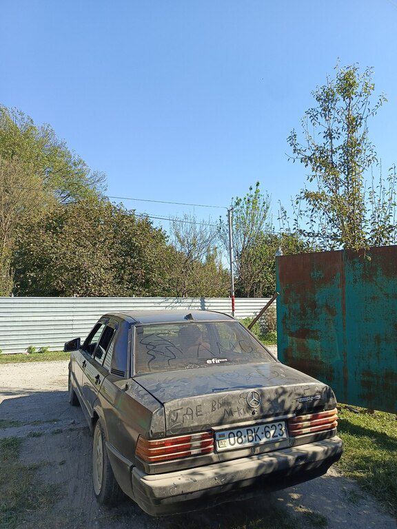 Mercedes 190, 2.0 L, 1991 il, 363 262 km 08-BK-623 — Avtomobillər, Balakən (2)