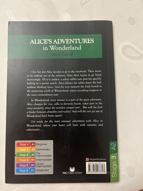 Məhsul: “Alice’s Adventures in Wonderland” – Lewis Carroll Nəşriyyat — zahra_hasanli
