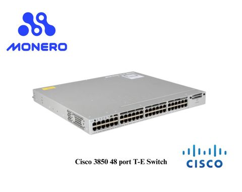 Cisco 3850 48 port T-E Switch — Bakı
