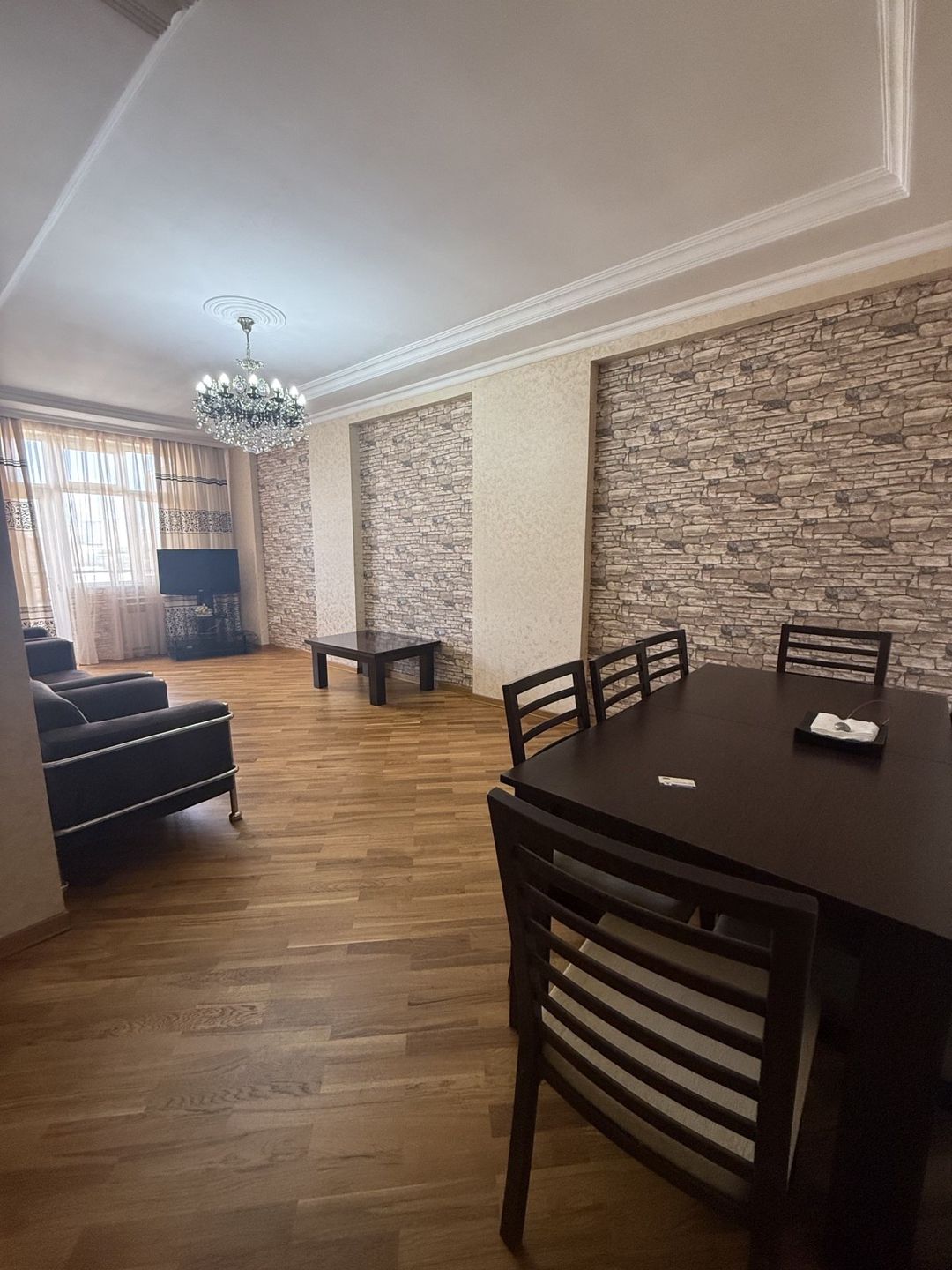 İcarəyə verilir 3 otaqlı yeni tikili 130 m² — Mənzil, Bakı (6)
