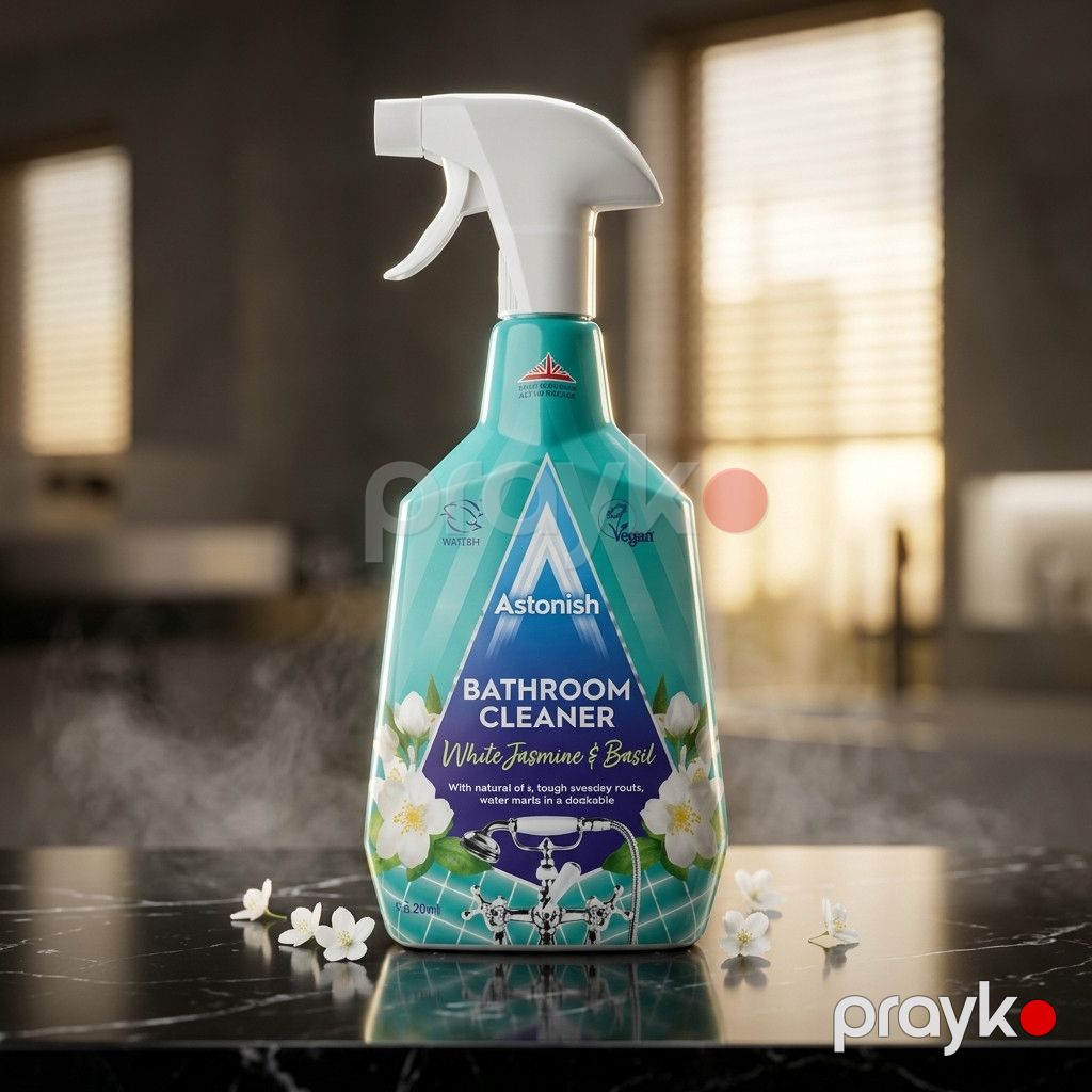 Hamam otağı üçün təmizləyici sprey Astonish White Jasmine & Basil 750 ml — Mallar, Bakı (2)