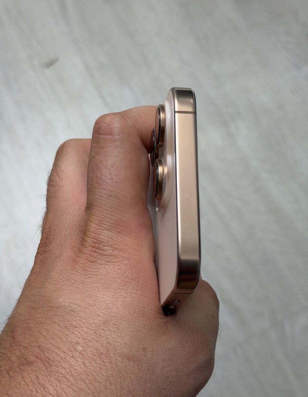 IPhone 16 Pro, 256 GB, Desert Titanium, Zəmanət, Simsiz şarj, Face ID — Apple iPhone, Bakı (3)