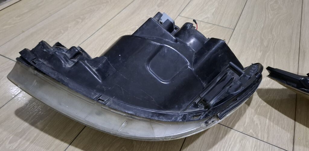 Komplekt, Yaxın və uzaq vuran işıqlar Hyundai, 2006 il, Analoq, Yaponiya, İşlənmiş — Avtomobil işığı, Masazır (10)